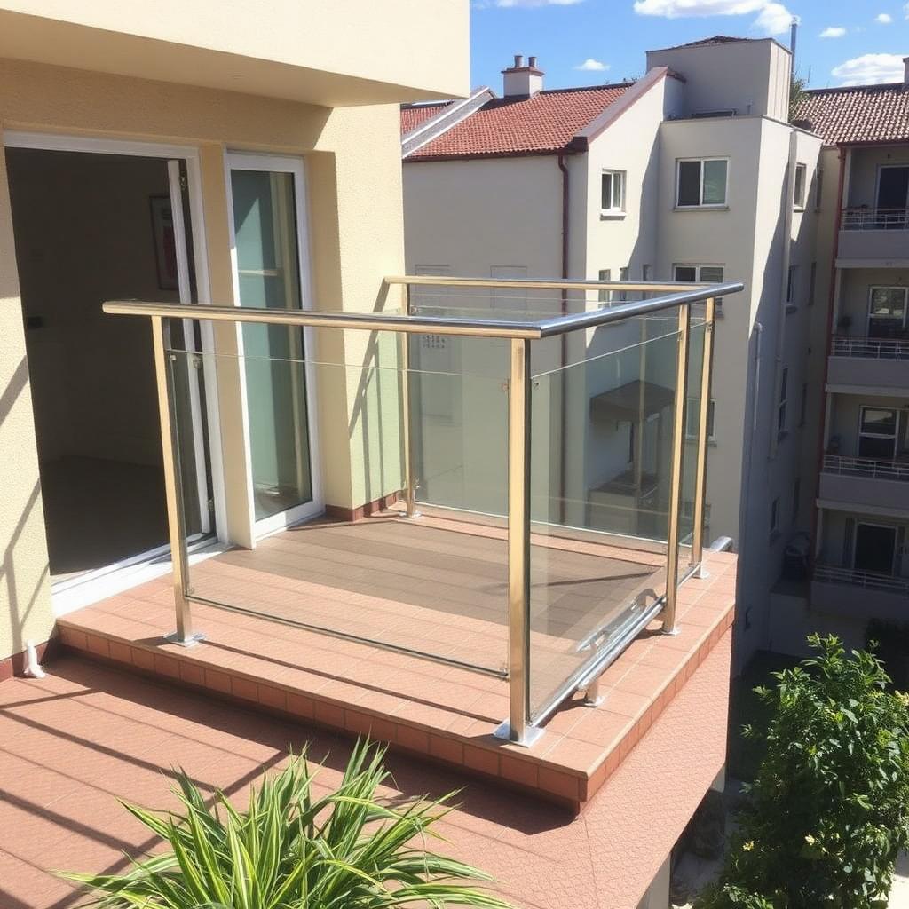 Glass Balcony Railing
